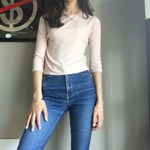 Brandy Melville Ribbed Top